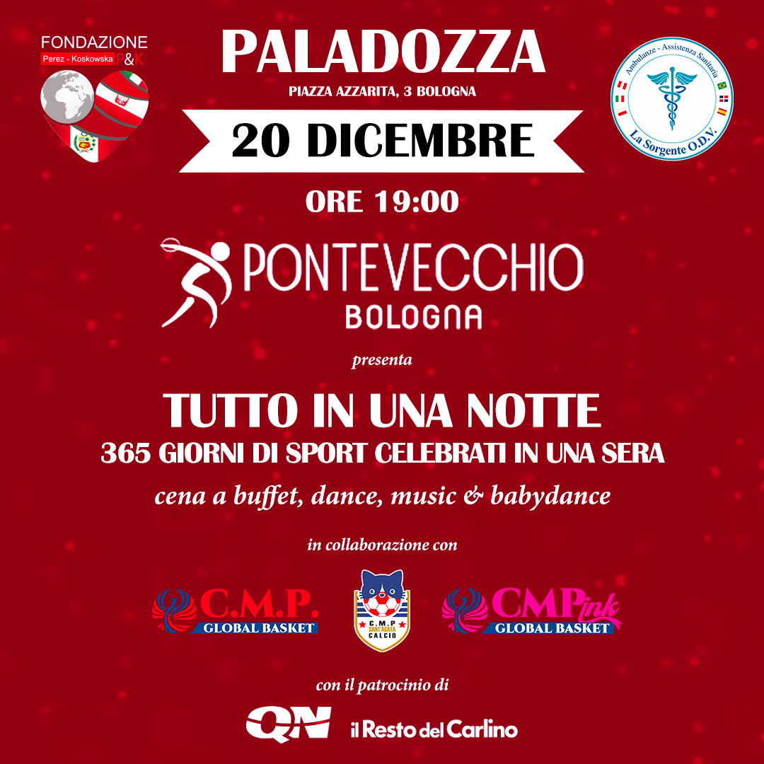 Paladozza 20 dicembre 2023