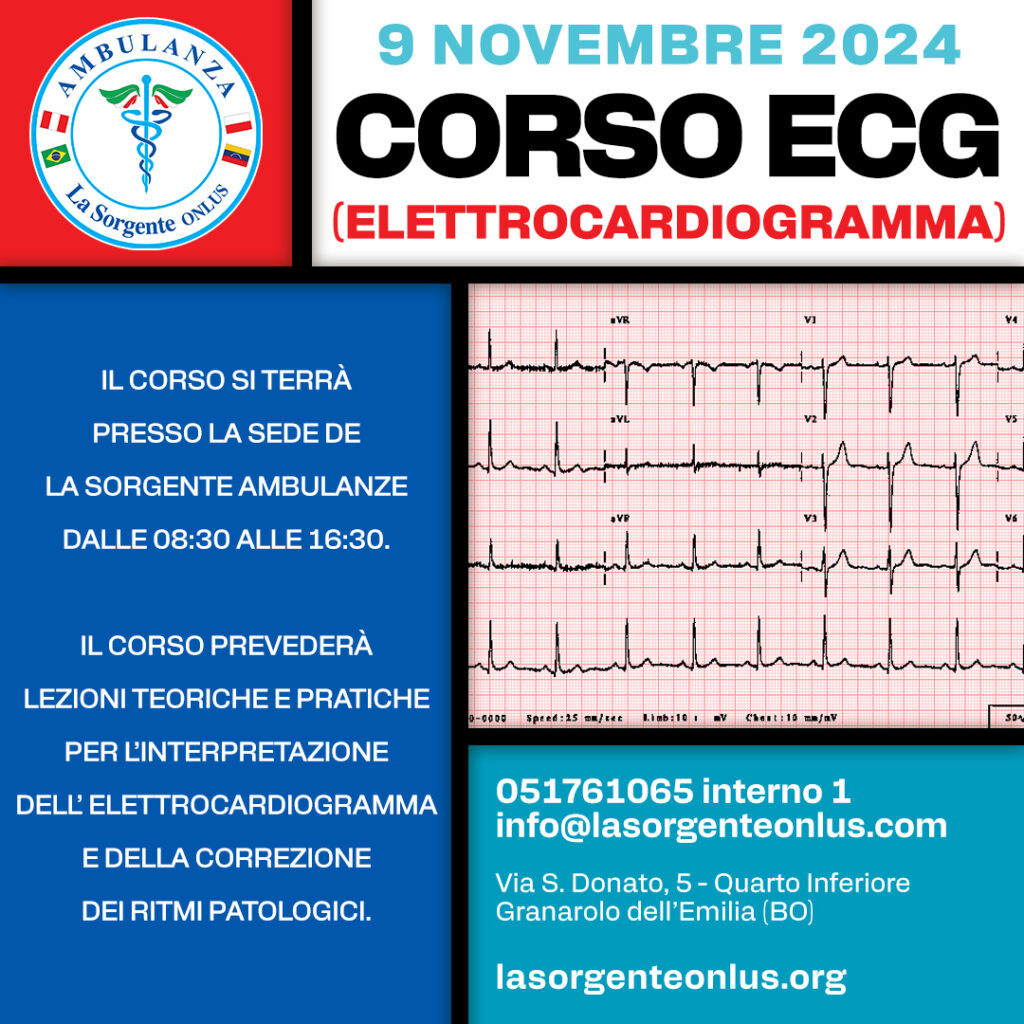 corso ECG-La Sorgente Ambulanze